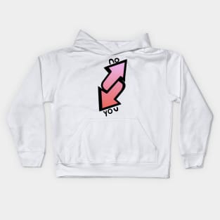 No you Uno Reverse Kids Hoodie